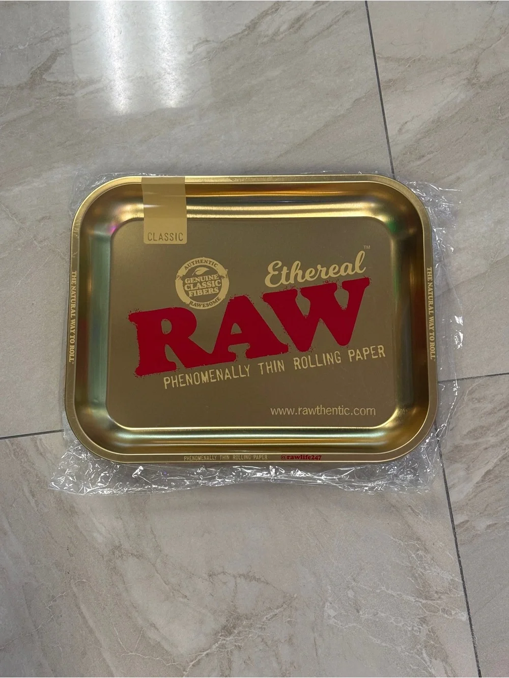 RAW Ethereal Gold Tray XL